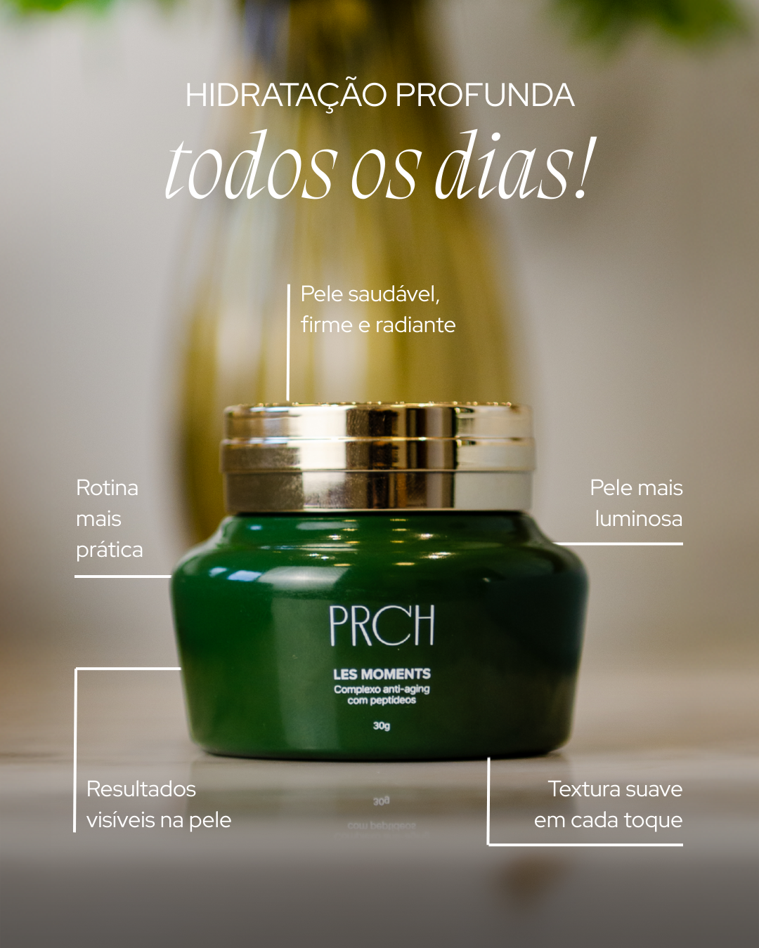 Creme Antirrugas Peptídeos