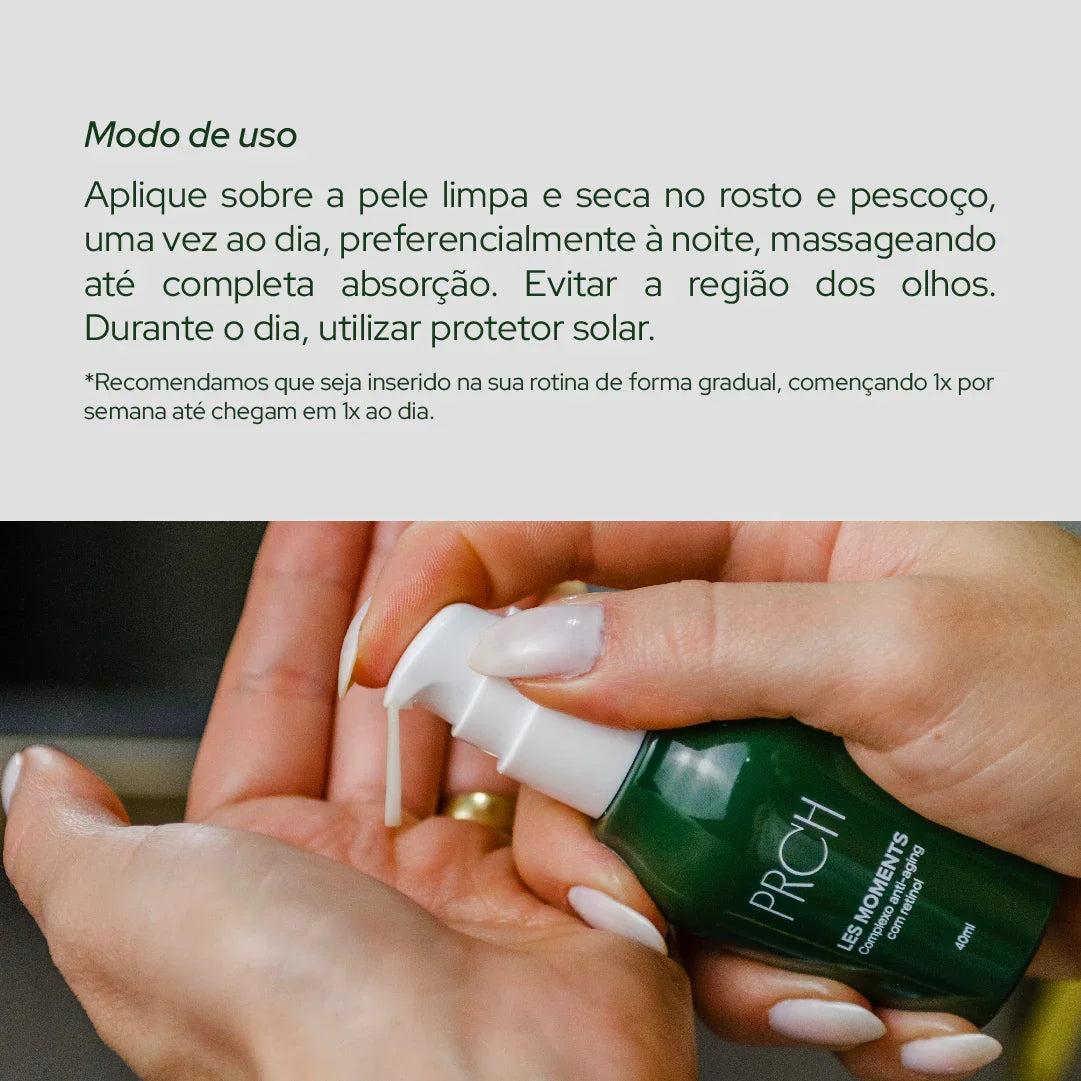 Sérum Antirrugas Retinol 0,3% (Frete Grátis) - Perruche