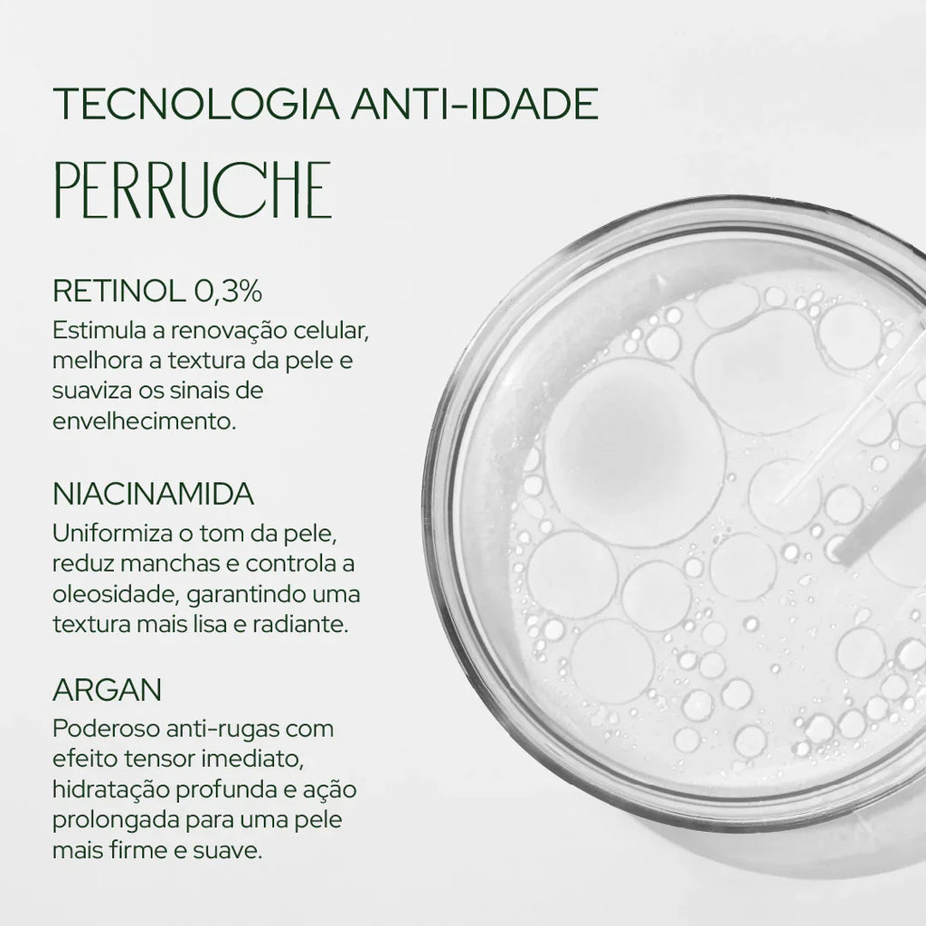 Sérum Antirrugas Retinol 0,3% (Frete Grátis) - Perruche